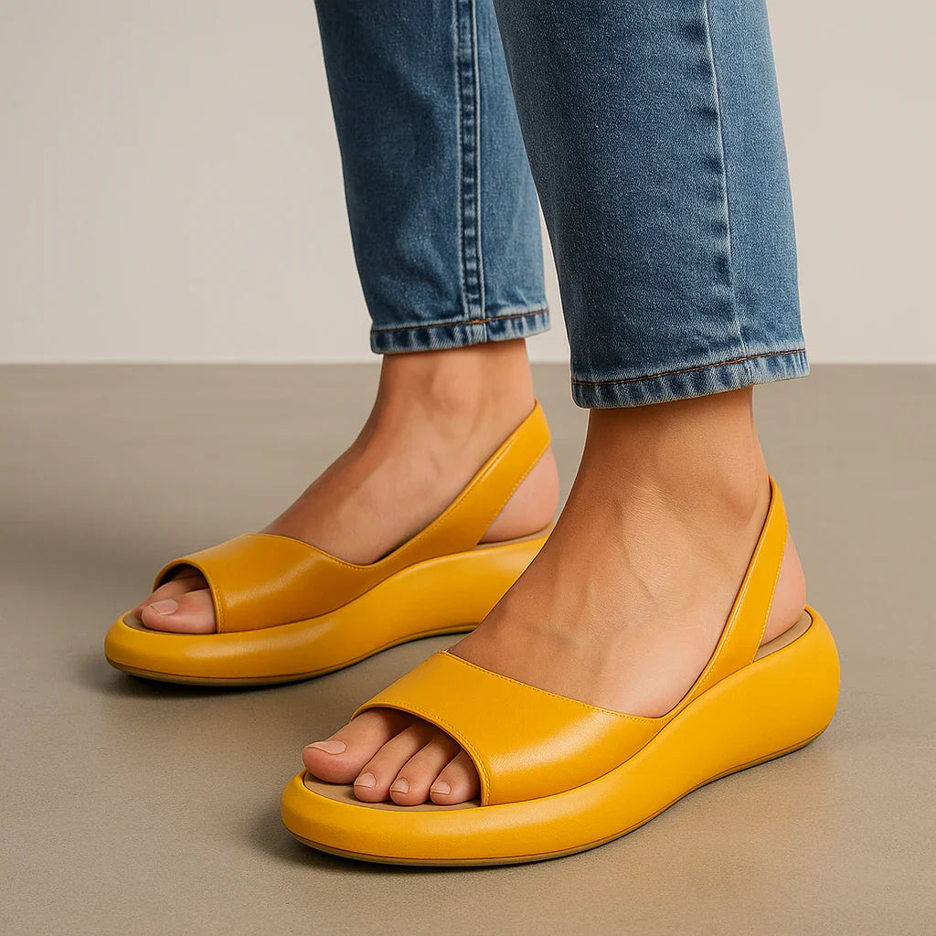 SANDALES SOLANA À BRIDE ARRIÈRE ET BOUT OUVERT
