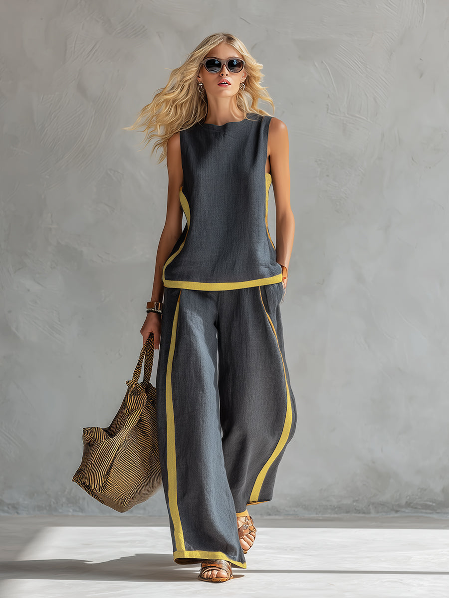 ENSEMBLE DEUX PIÈCES ÉLÉGANT LEYLA