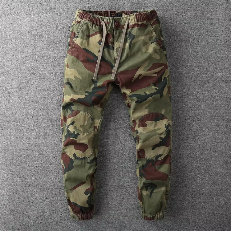 JOGGERS UTILITAIRES CAMOUFLAGE DOUBLE GENOU