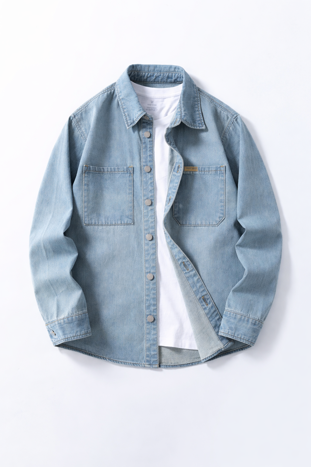 CHEMISE EN DENIM COUPE AMPLE