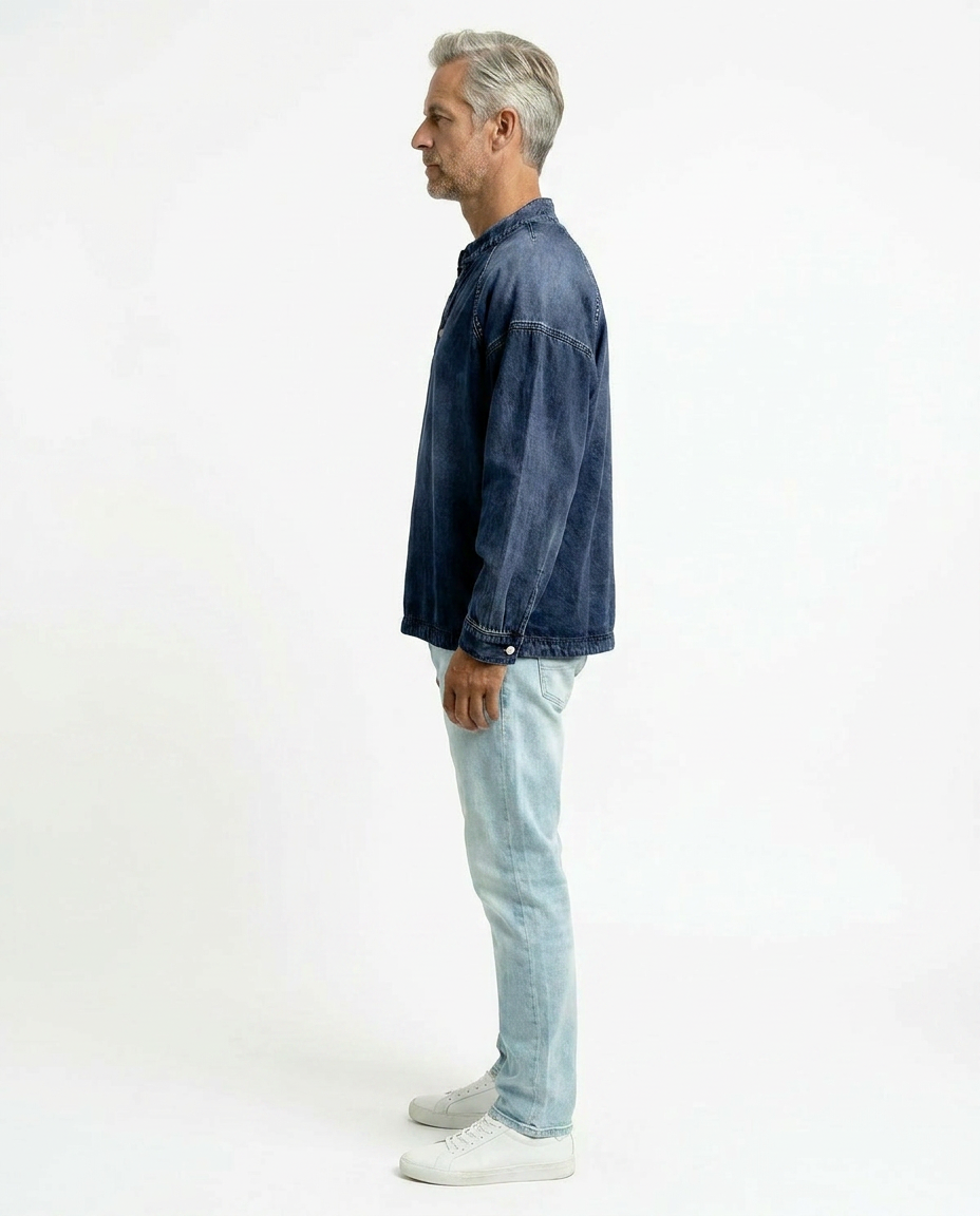CHEMISE HENLEY VINTAGE