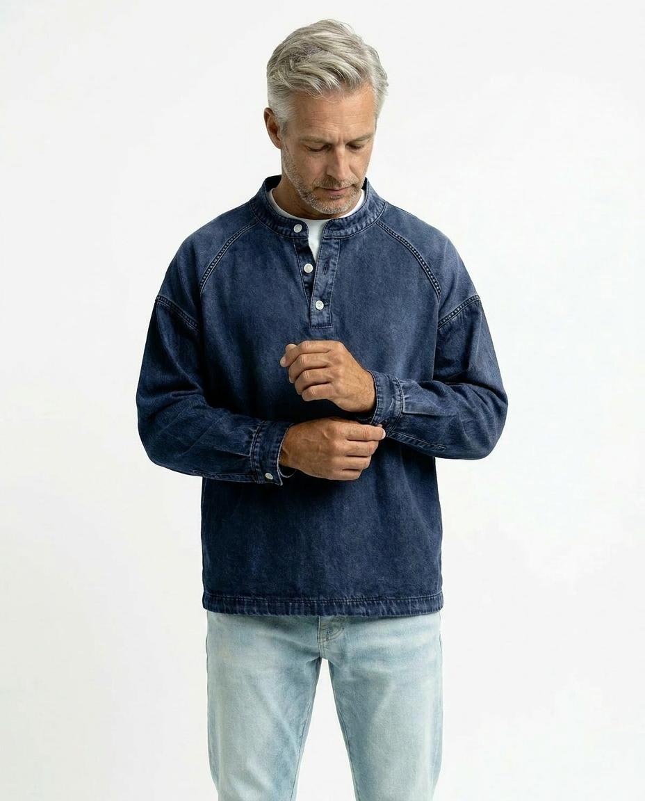 CHEMISE HENLEY VINTAGE