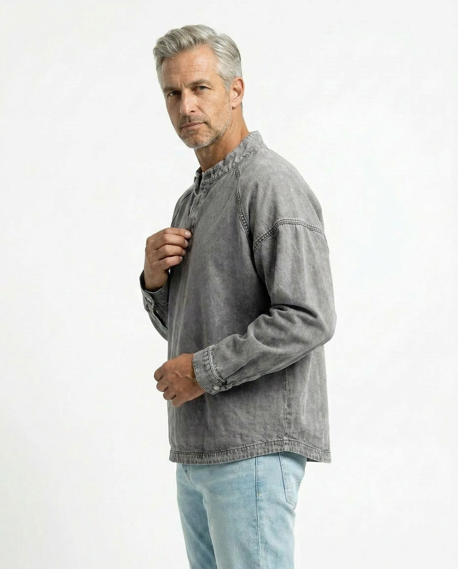 CHEMISE HENLEY VINTAGE