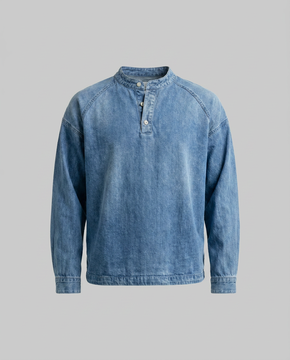 CHEMISE HENLEY VINTAGE