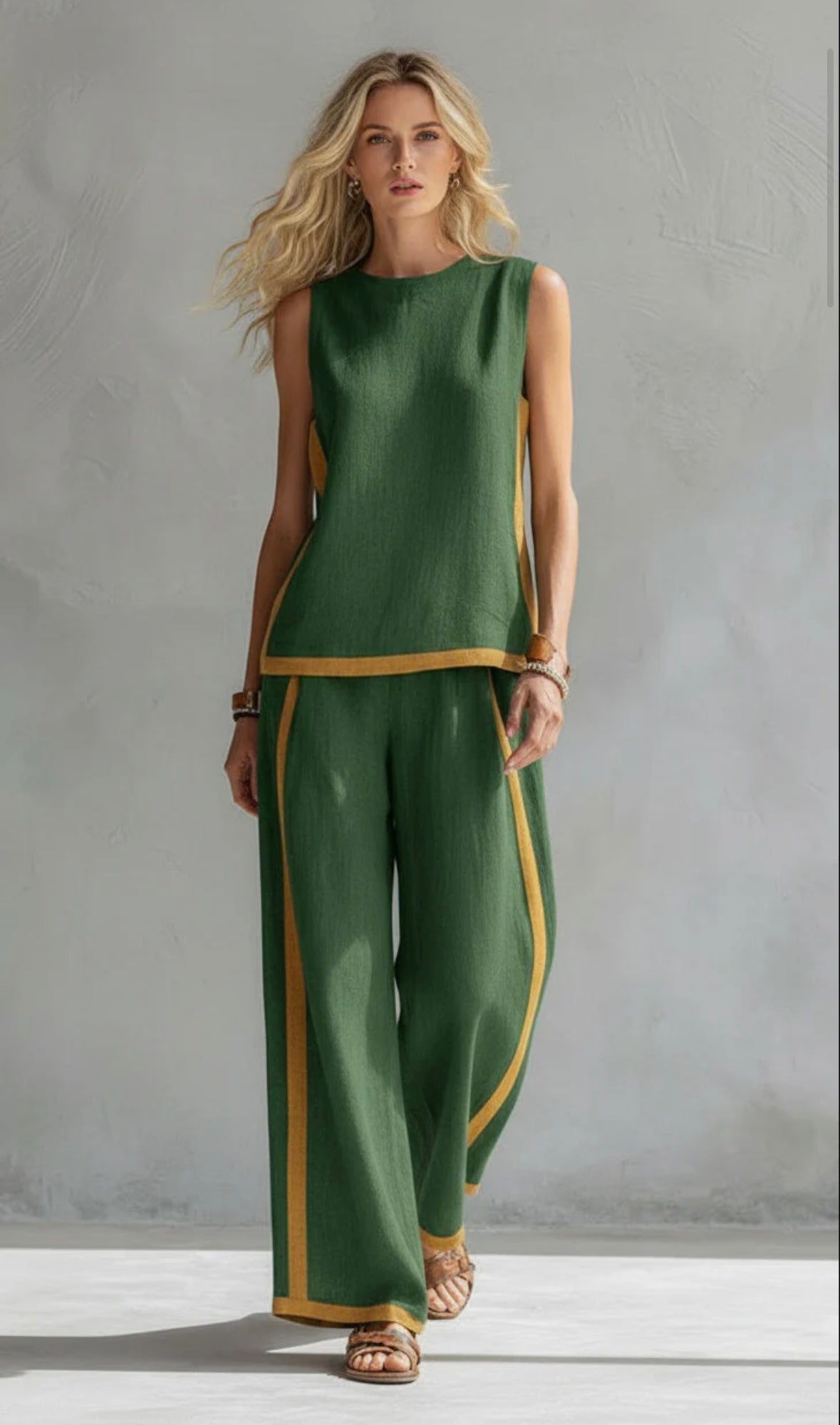 ENSEMBLE DEUX PIÈCES ÉLÉGANT LEYLA