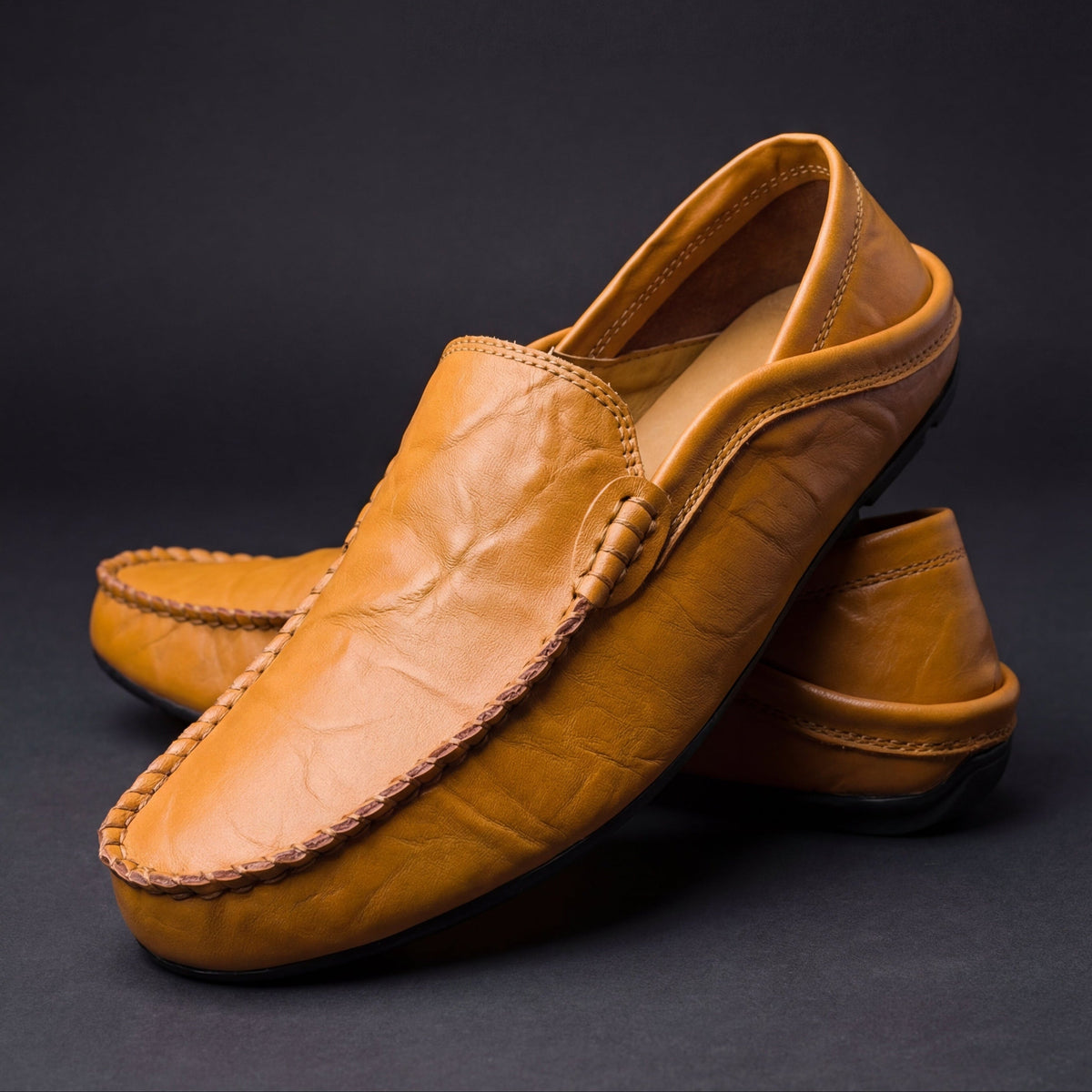 MOCASSINS FLORENCE EN CUIR