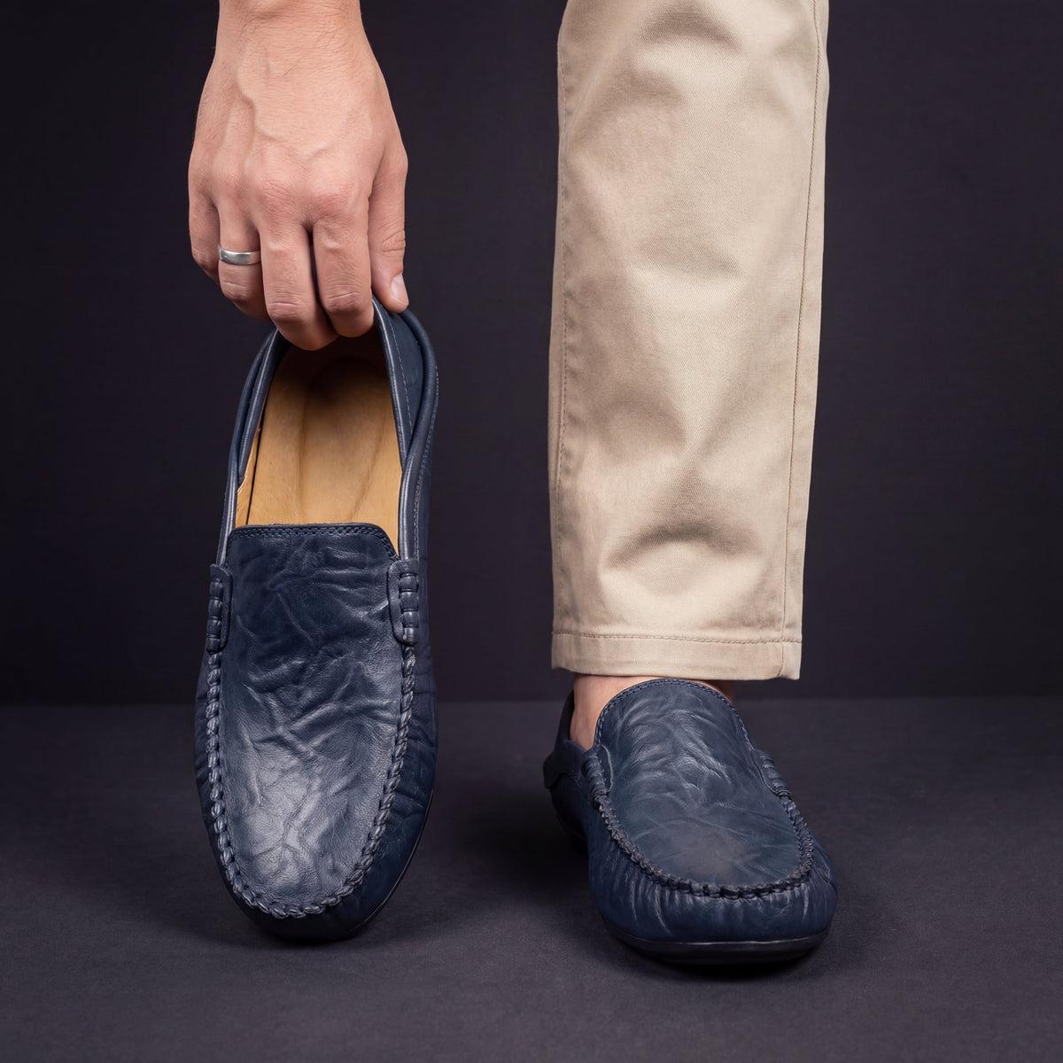 MOCASSINS FLORENCE EN CUIR