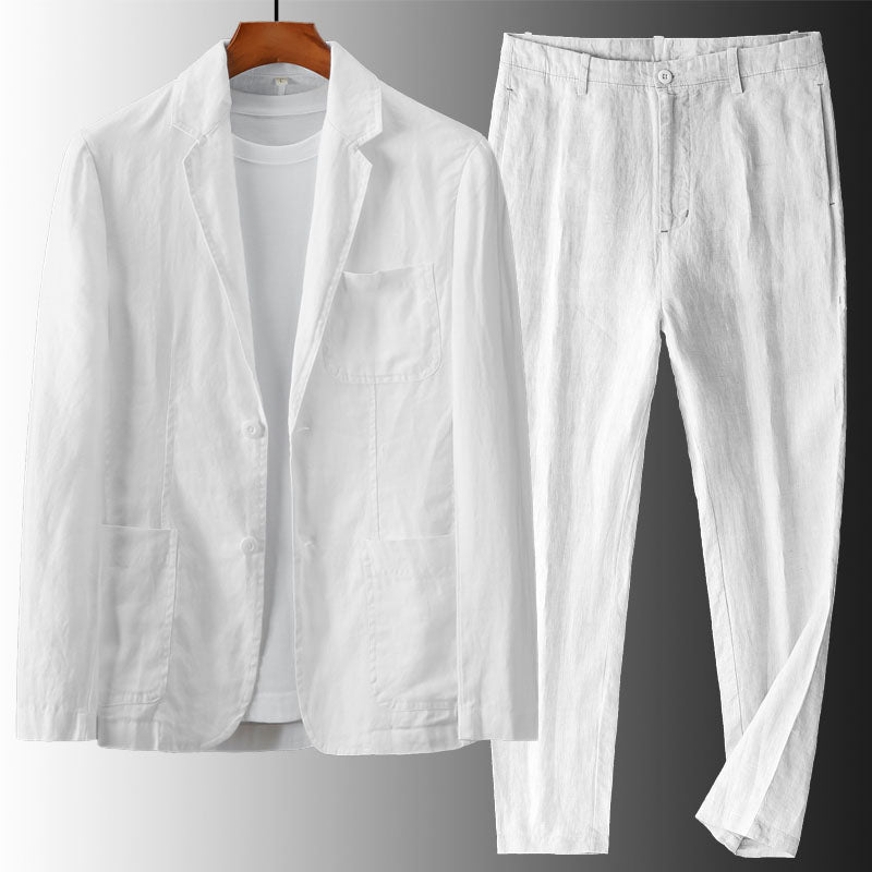 ENSEMBLE COSTUME EN LIN MARLOW