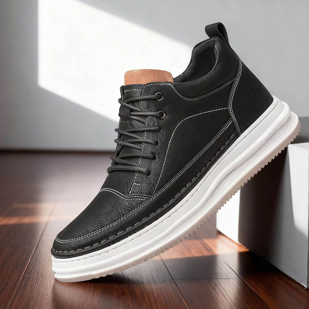 SNEAKERS EN CUIR JACKSON