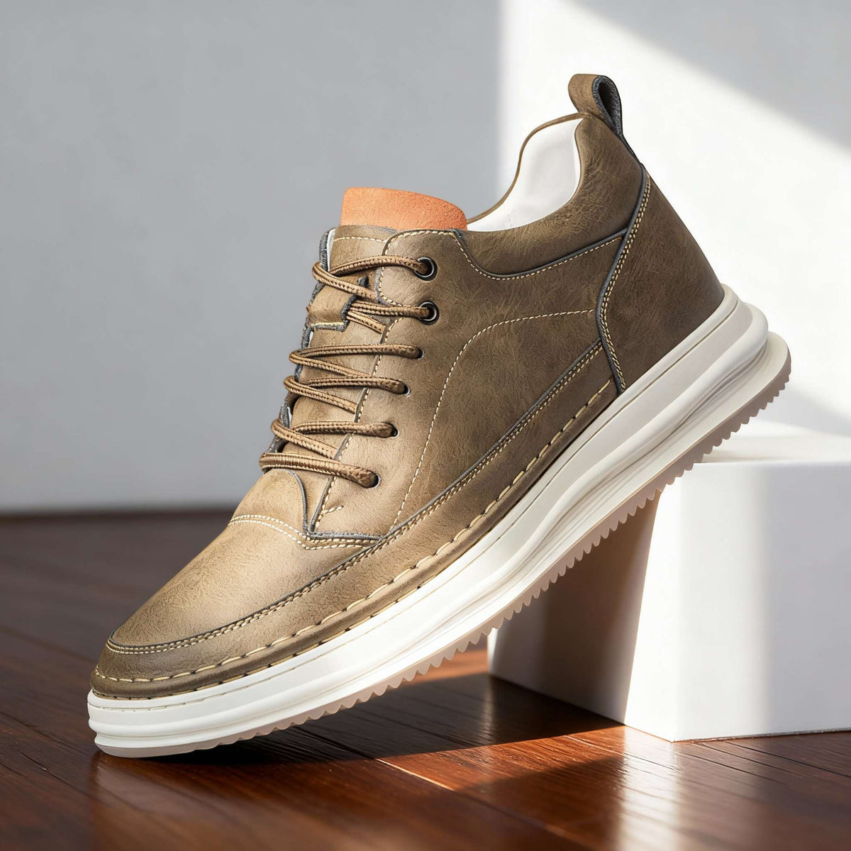 SNEAKERS EN CUIR JACKSON