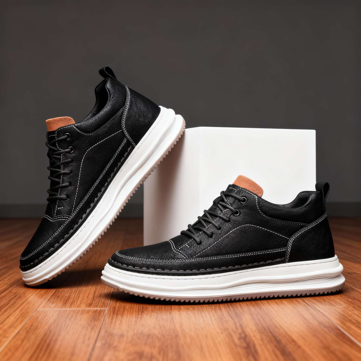 SNEAKERS EN CUIR JACKSON