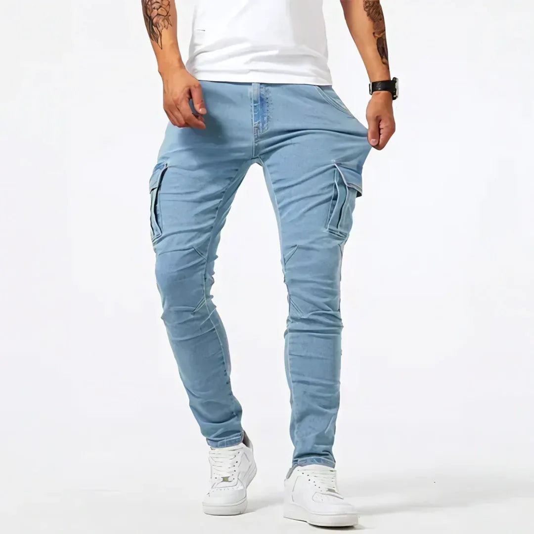 JEAN CARGO EN DENIM