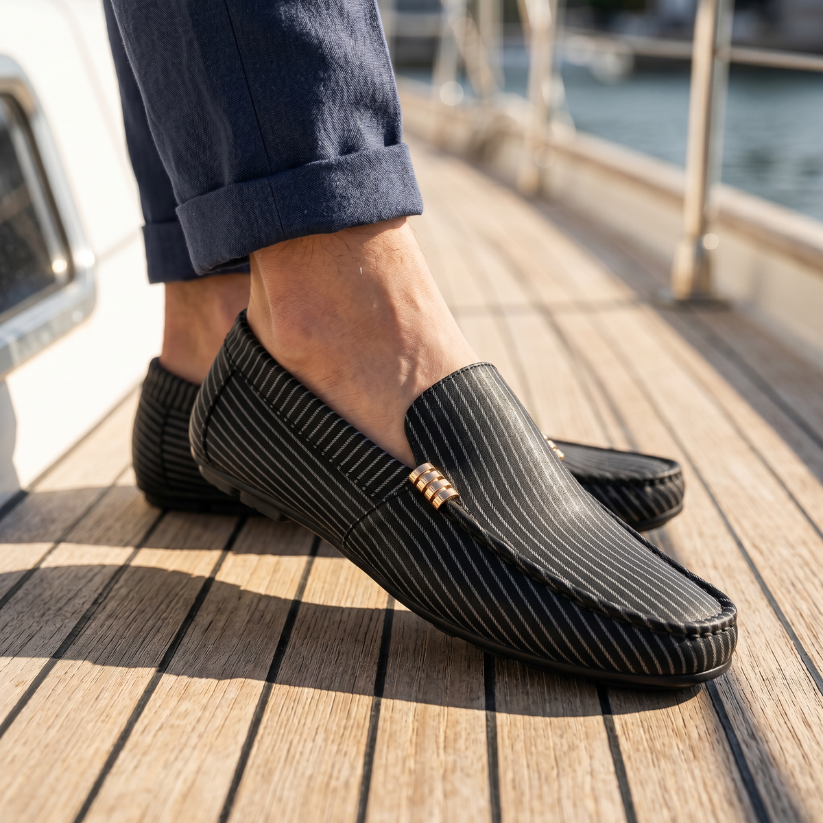 MOCASSIN RAYÉ ANTON