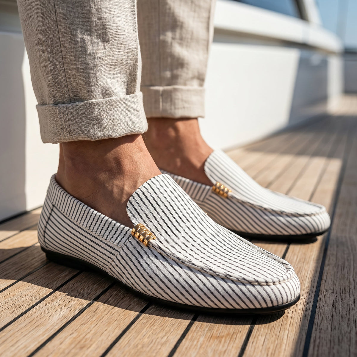 MOCASSIN RAYÉ ANTON