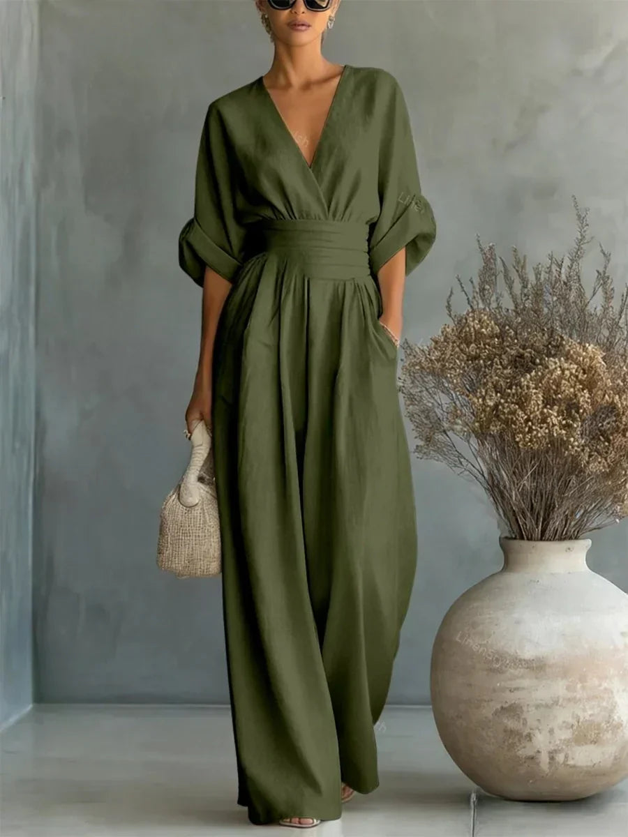 COMBINAISON ÉLÉGANTE TAILLE HAUTE